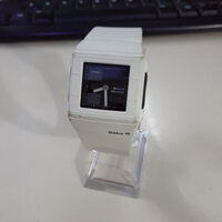 Đồng hồ casio nữ điện tử Baby-G mặt vuông 2 máy kim và điện tử second hand si Nhật