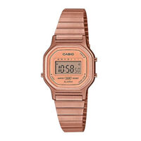 ĐỒNG HỒ CASIO NỮ LA-11WR-5ADF – QUARTZ – DIGITAL – DÂY KIM LOẠI – 25.5MM