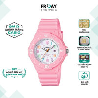 Đồng Hồ Casio Nữ LRW-200H-4B2VDF Mặt Tròn Dây Cao Su Chính Hãng