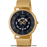 ĐỒNG HỒ CASIO – QUARTZ (PIN) – NAM – DÂY KIM LOẠI – 3 KIM – MTP-B135MG-1AVDF