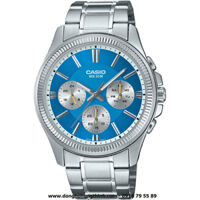 ĐỒNG HỒ CASIO – QUARTZ (PIN) – NAM – DÂY KIM LOẠI – 6 KIM – MTP-1375D-2A2VDF