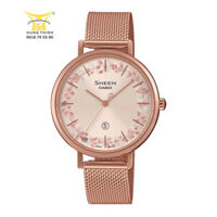 ĐỒNG HỒ CASIO SHEEN NỮ – QUARTZ (PIN) – KÍNH SAPPHIRE – 5ATM – 34MM – SHE-4539FPM-4AUDF