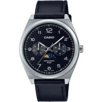 ĐỒNG HỒ CASIO – STANDARD – MOON PHASE – NAM – DÂY DA – MTP-M300L-1AVDF