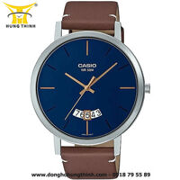 ĐỒNG HỒ CASIO STANDARD NAM DÂY DA 3 KIM MTP-B100L-2EVDF