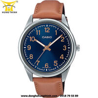 ĐỒNG HỒ CASIO STANDARD NAM DÂY DA 3 KIM MTP-V005L-2B4UDF