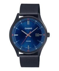 ĐỒNG HỒ CASIO – STANDARD – NAM – QUARZT (PIN) – DÂY KIM LOẠI – 3 KIM – MTP-E710MB-2AVDF