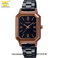 ĐỒNG HỒ CASIO STANDARD NỮ DÂY KIM LOẠI 3 KIM LTP-E168RB-1BDF