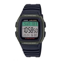 Đồng hồ Casio W-96H-3A – Nam – Kính cứng – Quartz (Pin) – Dây nhựa