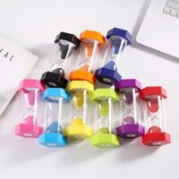 Đồng Hồ Cát 5 / 30 / 40 / 60 Phút Hình Lục Giác Chống Rơi Vỡ An Toàn Cho Bé