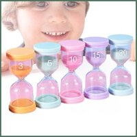 Đồng hồ cát Hẹn giờ nhiều màu Đồng hồ cát 3 / 5 / 10 / 15 / 30 phút Quản lý thời gian cho trẻ em Đánh răng Bài tập về nhà explanvn