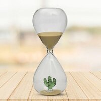 Đồng Hồ Cát Hẹn Giờ Trong Suốt 15 Phút Đồng Hồ Cát Cho Trẻ Em Lễ Hội Sống