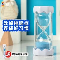 🌟Đồng hồ cát trẻ em chống rơi, hẹn giờ 3/5/10/30 phút, chai cát chảy sáng tạo cho học tập