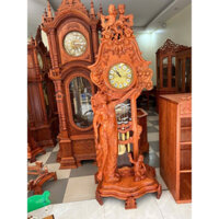 Đồng Hồ Cây Cô Tiên Cao gỗ hương đá cao 2m2