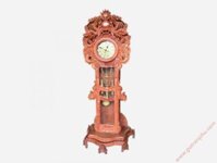 Đồng hồ cây gỗ hương đá DH005