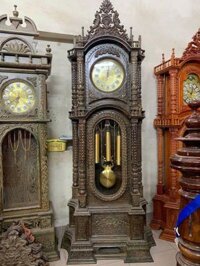 Đồng Hồ Cây Gỗ Mun Tứ Trụ DH07