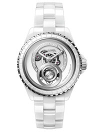 Đồng hồ Chanel J12 Diamond Tourbillon Caliber 5 38 mm H9960 Ceramic