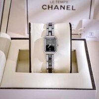 Đồng Hồ Chanel Premiere H2163 Nữ Dây Kim Loại Đính Đá Like Auth 20x26mm