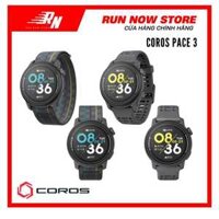 Đồng Hồ Chạy Bộ, Bơi Lội, Đạp Xe GPS Thể Thao Coros Pace 3 - Màu Đen