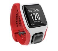 Đồng hồ chạy bộ GPS TOMTOM Runner Cardio White Red - 6835