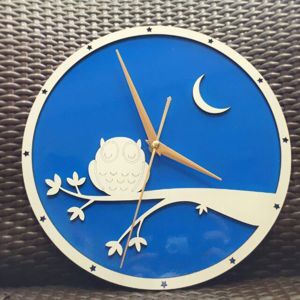 Đồng hồ chim cú xanh