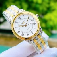 Đồng hồ chính hãng nam Longines Flagship Automatic Watch L4.774.3.21.7- Máy cơ tự động - Kính Sapphire