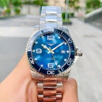 Đồng hồ chính hãng nam Longines Hydro Conquest Ceramic Blue 39mm - L3.780.4.96.6- Máy cơ tự động - Kính Sapphire