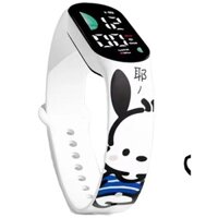 Đồng hồ cho nam và nữ, sang trọng nhẹ nhàng, thời trang sinh viên, đơn giản và dễ thương, đồng hồ điện tử thể thao trẻ em chống nước phát sáng