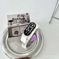 Đồng hồ cho nam và nữ, thời trang sinh viên, thể thao, đồng hồ điện tử đơn giản chống nước cho trẻ em, đồng hồ thông minh LED phát sáng