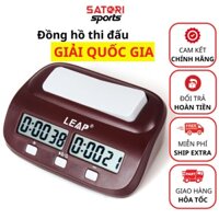 Đồng hồ chơi cờ tướng cờ vua chính hãng LEAP PQ9907s , bấm giờ đếm ngược thời gian thi đấu cờ - SATORI SPORT