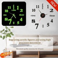 Đồng hồ chống dính hiện đại cho tường Giọng nhà đơn giản và thanh lịch