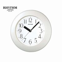 Đồng hồ chống hơi nước Rhythm 4KG652WR03 Kt 17.8 x 4.9cm, 500g Vỏ nhựa. Dùng Pin.