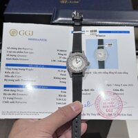 Đồng Hồ Chopard Đính Kim Cương Moissanite Màu Đen 30mm