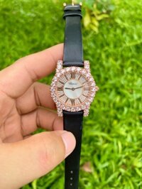 Đồng hồ Chopard L’Heure Du Diamant nữ đính đá Fake cao cấp 30mm