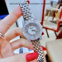 Đồng Hồ Chopard Nữ Đính Đá Bạc 33mm