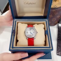 Đồng hồ Chopard nữ đính đá Chopard Happy Sport màu đỏ rực rỡ nổi bật – Dwatch C08