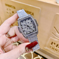 Đồng Hồ Chopard Nữ Máy Quartz (Pin) Kính Crystal Siz 38mm Kính Sapphiare Mặt Chữ Nhật Dây Kim Loại