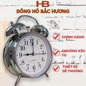 Đồng hồ chuông báo thức hình Doremon/ Hello Kitty