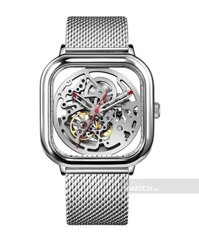Đồng hồ CIGA Design Series C Full Hollow- Silver CIGAC-HOLLOW-SILVER