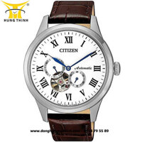 ĐỒNG HỒ CITIZEN AUTOMATIC DÂY DA NAM LỘ MÁY NP1020-15A