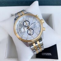 Đồng Hồ Citizen Chính Hãng Nam AN3624-51A Chronograph Quartz Silver Dial Two-tone Men’s Watch
