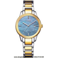 ĐỒNG HỒ CITIZEN – ECO-DRIVE – NỮ – DÂY KIM LOẠI – 3 KIM – EW2594-84Y