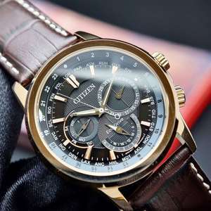 Đồng hồ Citizen Eco-Drive dây da BU2023-12E