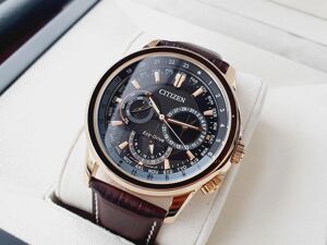 Đồng hồ Citizen Eco-Drive dây da BU2023-12E
