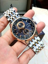 Đồng hồ Citizen Eco-Drive AT8116-65E dây kim loại demi - Dòng Chronograph sở hữu chức năng Radio-Controlled