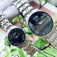 Đồng hồ Citizen Eco-Driver cặp đôi siêu mỏng AR3010-65E và EG3210-51E