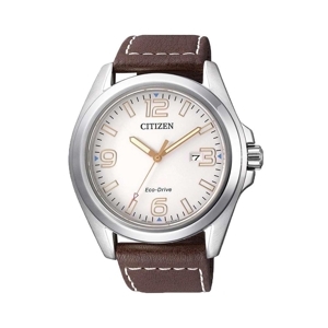 Đồng hồ nữ Citizen mặt tròn dây da AW1430-01A