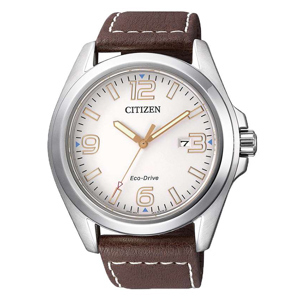 Đồng hồ nữ Citizen mặt tròn dây da AW1430-01A
