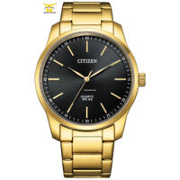 ĐỒNG HỒ CITIZEN NAM BH5002-53E QUARTZ (PIN) – KÍNH KHOÁNG – DÂY MẠ MÀU VÀNG – 5ATM – 42MM