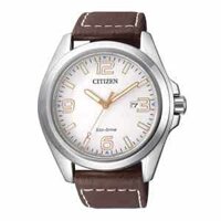 Đồng Hồ Citizen Nam Dây Da Eco-Drive AW1430-01A