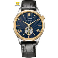 ĐỒNG HỒ CITIZEN NAM NH9136-02L AUTOMATIC (CƠ) OPEN HEART – DÂY DA – KÍNH SAPPHIRE – 5ATM – 40MM